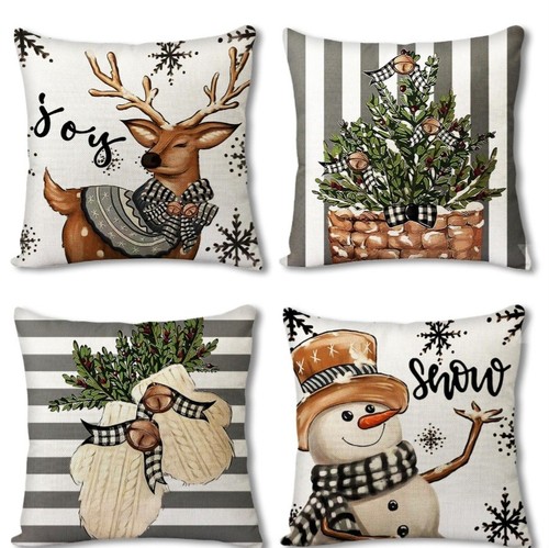 Christmas cushion covers - 4,