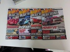 Street Machine Magazine Bundle of 4 Issues , Jan, Feb, Mar & Issue 34 From 2020.