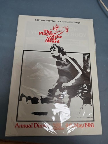 Menu 1981 scottish - scottish, football