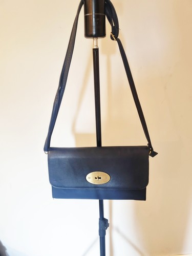 Classic navy blue with brushed