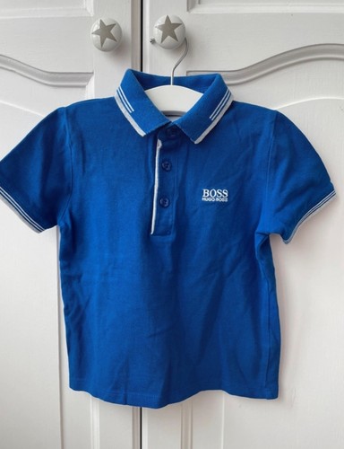 Boys hugo boss - blue, polo