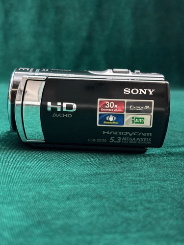 Sony handycam hdr cx190e - sony,