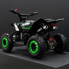 XTM MONSTER 2025 Childs Kids Petrol 2-Stroke Mini Quad Bike 49cc 50cc ATV Green