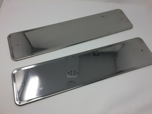 Chrome number plate - 2,