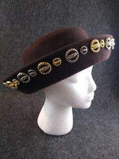 Vintage Brown Wool Derby