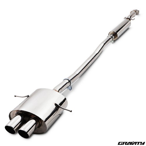 Stainless steel cat back - stainless,