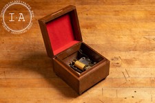 Antique Swiss Oak Music Box