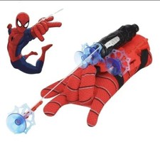 Kids Spiderman Web Shooter Toy Cosplay Launcher Spider Silk Glove Wrist Launcher
