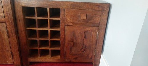 Dakota wood bottle - wood, 15-bottle
