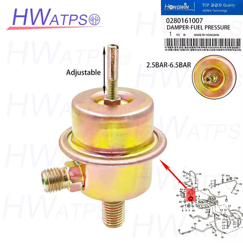 0280161007 fuel pressure - 0280161007,
