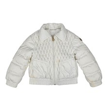 Moncler Odit Girls White Down Puffer Jacket Age 3 Years