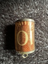 1970s Solid Silver Charm Ten Shilling Note for Emergency - not Modern Wrong Note