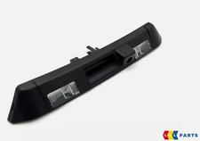 NEW GENUINE AUDI TT TRUNK BOOT HANDLE AND LED NUMBER PLATE LIGHTS SATIN BLACK