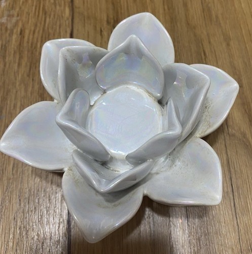 Ceramic lotus flower tea - tea, light