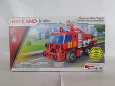 Meccano Junior Rescue Fire Truck With Lights And Sound New In Box Sealed