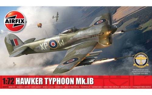 Airfix 02041b hawker - hawker, typhoon