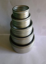 MICROSCOPE LIVE/INSPECTION SPECIMEN CONTAINERS x5 - glass top inserts (ref 258b)