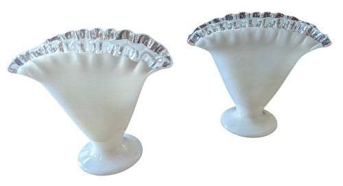 Vtg fenton silver - fenton, crest