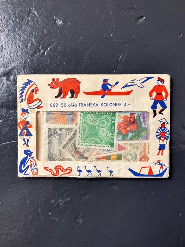 1960s stamp collector - , packet