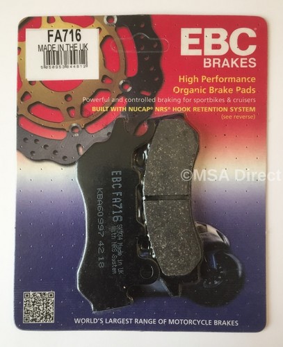 Ebc organic front - organic, brake