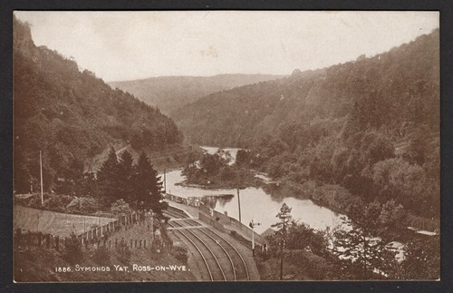 Symonds yat postcard - symonds, &