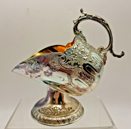 Vintage silverplated sugar - vintage,
