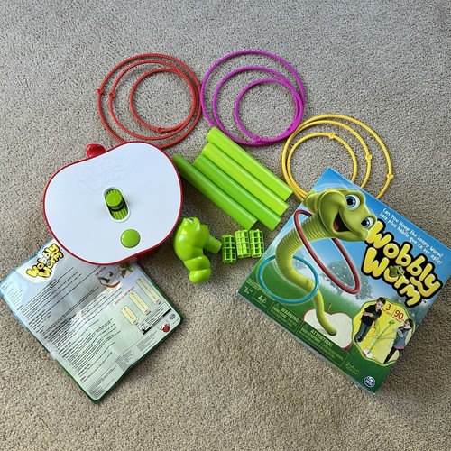 Wobbly worm ring toss game - wobbly,
