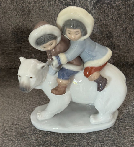 Lladro 5353 figurine eskimo - figurine,
