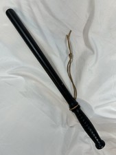 Vintage 22" Black Wooden Night