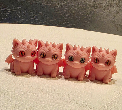 Pink baby dragon - pink,