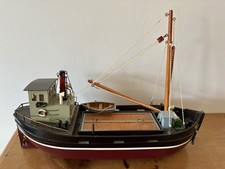  Vintage Model of a Clyde Puffer Ship