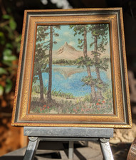 Vintage Italian  Small Framed