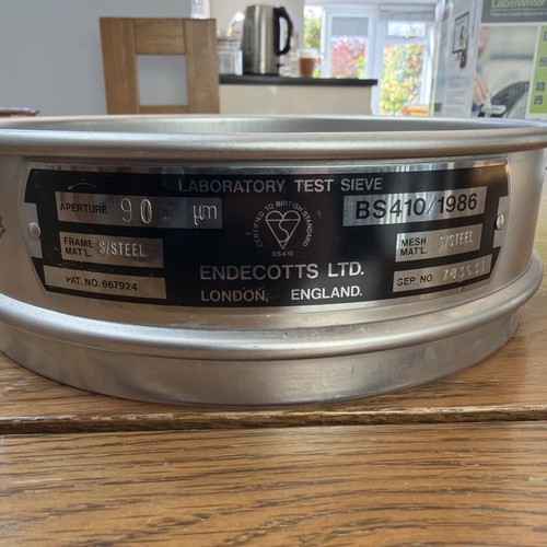 Endecotts 90µm test sieve - test,