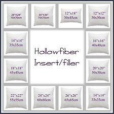 Hollowfibre Cushion Pads Cushion Insert Filler Inner 12"14"16"18"20"22"24"26"28"