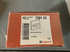 LEGRAND 730133 20AX SWITCH 3x2WAY WHITE X10