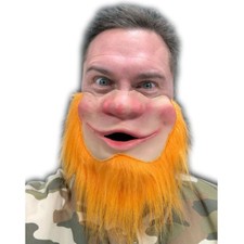 Funny Half Face Leprechaun