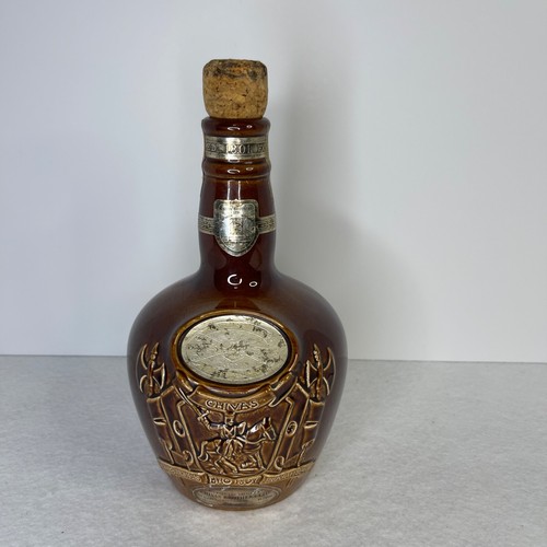 Empty decanter chivas scotch - empty,