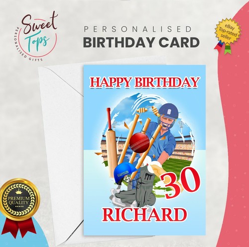 Personalised birthday card - a5,