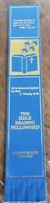 Bible Reading Fellowship Jubilee ? Vintage Leather Bookmark CUT TASSELS! B96