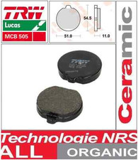 Set of 2 front brake pads TRW Lucas Organic MCB505 Kawasaki Z 1000 ST 79-81
