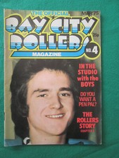 BAY CITY ROLLERS - OFFICIAL MAGAZINE - NUMBER 4 - MAR 1975