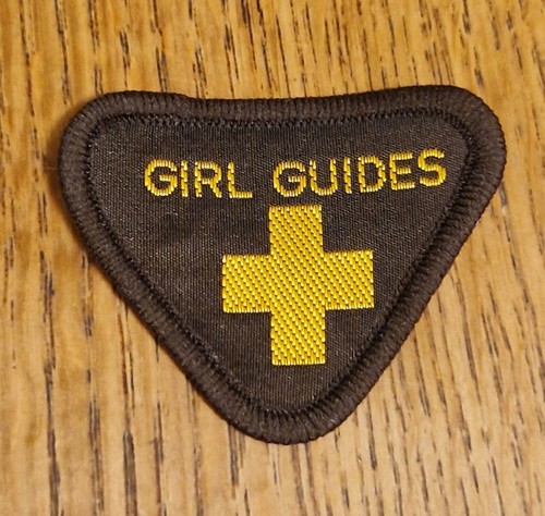 Girlguiding old first - aid, girl