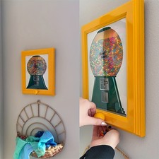 Handy Candy Frame Candy Dispenser Picture Frame Gift Adults Kids Home Decoration