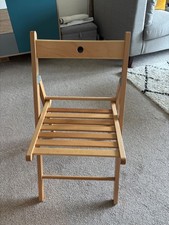 wooden folding chairs -