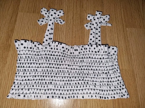 Gorgeous white black polka - black, dot