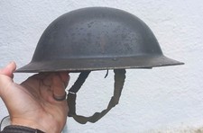 WW11 1940 British Army Brodie/Tommy Helmet MK 2  Liner and Strap