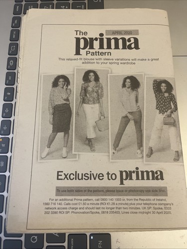 Prima sewing pattern blouse - sewing,