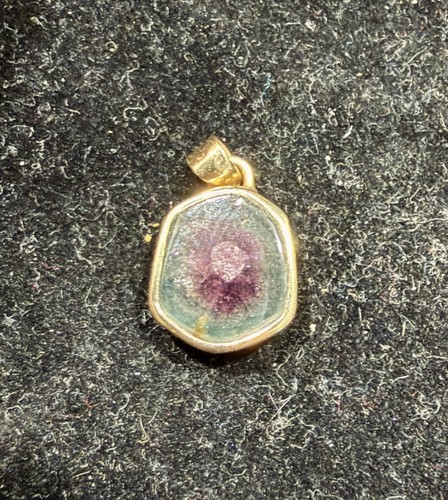 10k watermelon tourmaline - 10k,