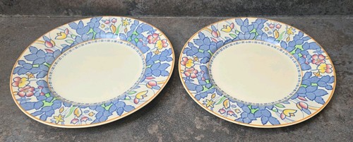 Woods burslem plates forest - plates, 9"