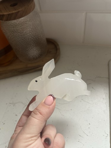 Vintage carved white alabaster - vintage,